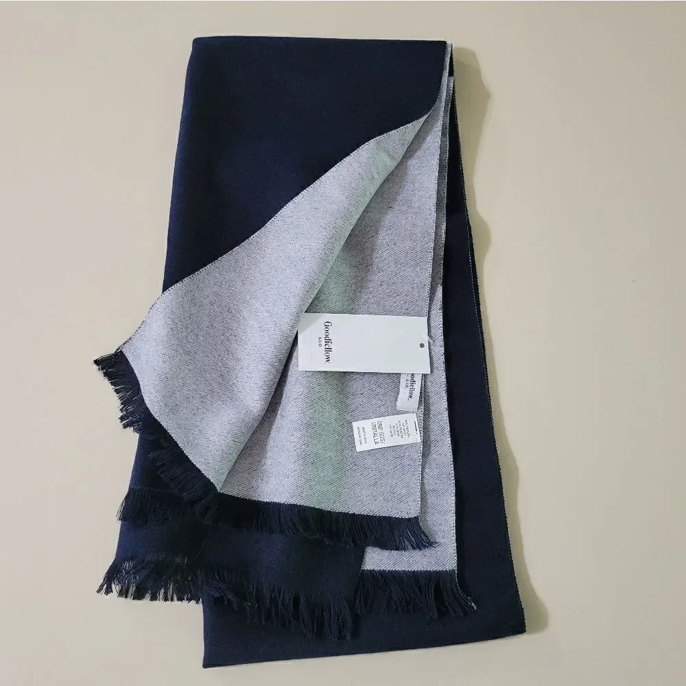 Goodfellow & Co. Men's Navy Reversible Scarf